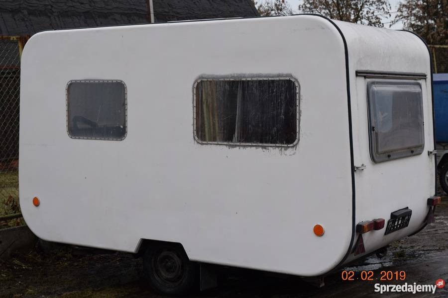 Przyczepa Kempingowa skorupa barak domek na