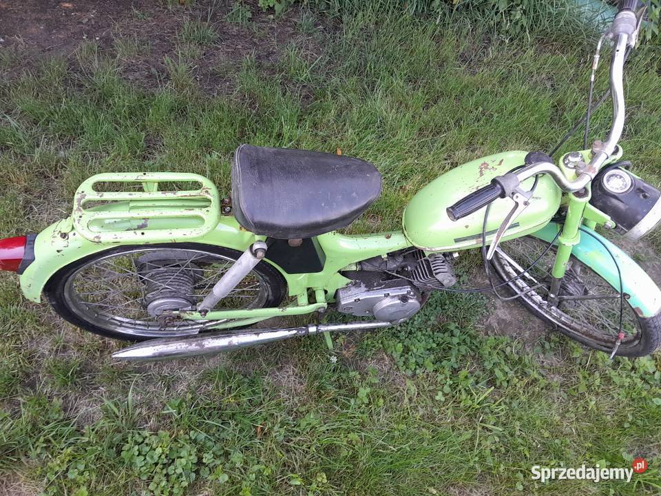 Romet komar 2352w zielony z prywatnej kolekcji uszkodzony Świerzawa