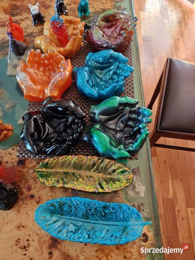 Ozdoby z żywicy epoksydowej sprzedam