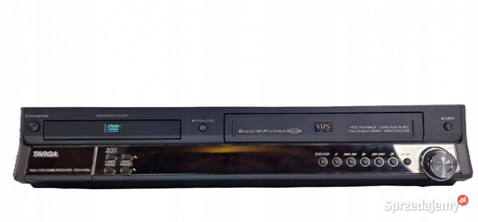 DVD VCD CD Targa DVH 5100x DVH 5100 X VHS wielkopolskie Międzychód