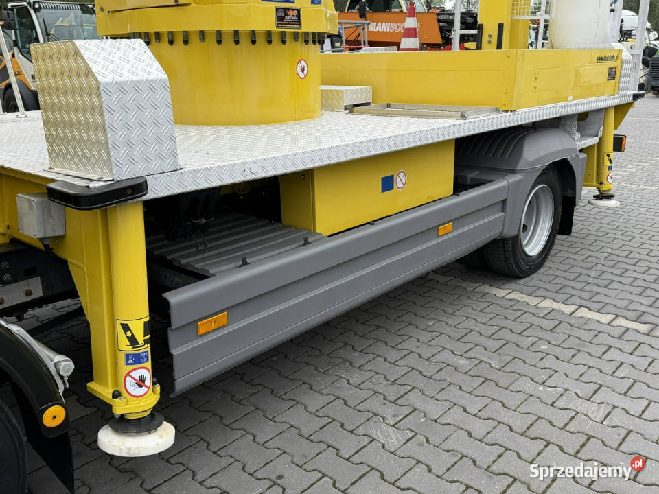 Mercedes Atego Zwyżka WUMAG WT 170 17m w bok 12m Samochody ciężarowe Widełki