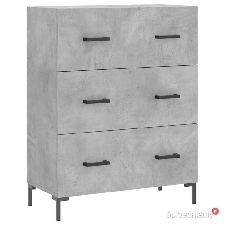 Szafka szarość betonu 695x34x90 materiał mazowieckie