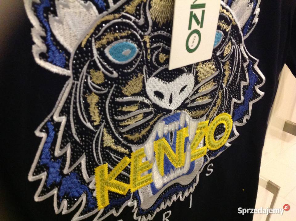 T shirt Koszulka Granatowa Damska KENZO r XL Rozmiar 42(XL) lubuskie Nowa Sól