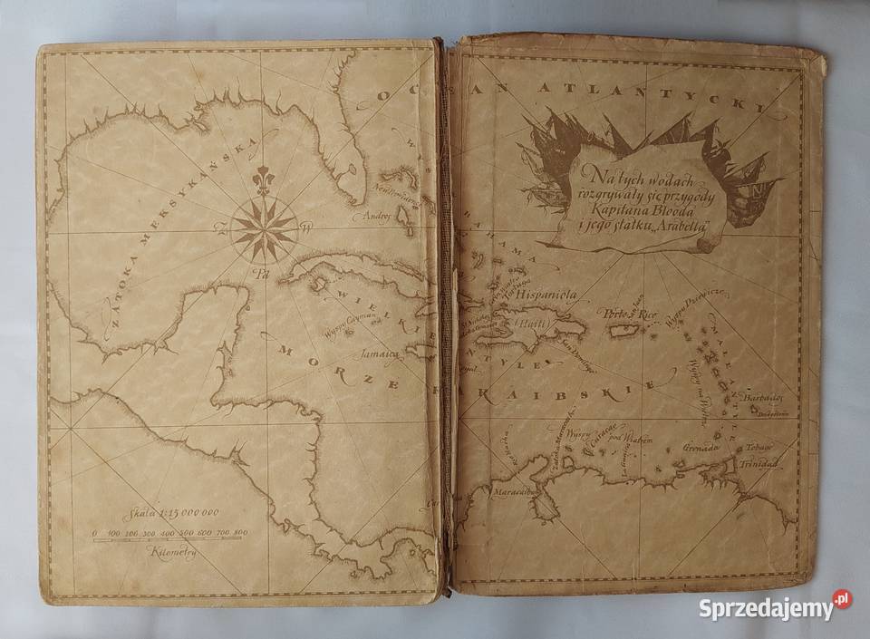 KAPITAN BLOOD Rafael Sabatini Rok wydania 1956 Hajnówka