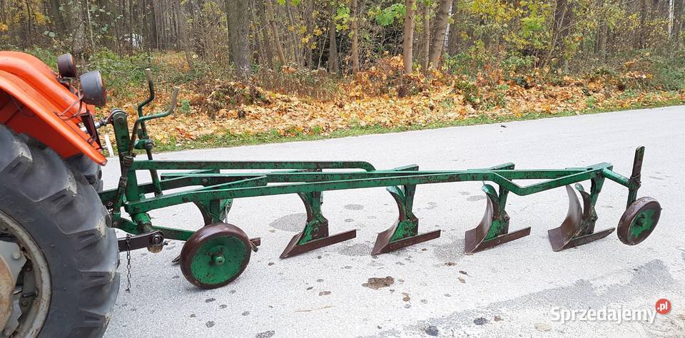 Pług KRONE zagonowy średni 5skibowy ładny nieuszkodzony Pługi Dąbrowa Tarnowska