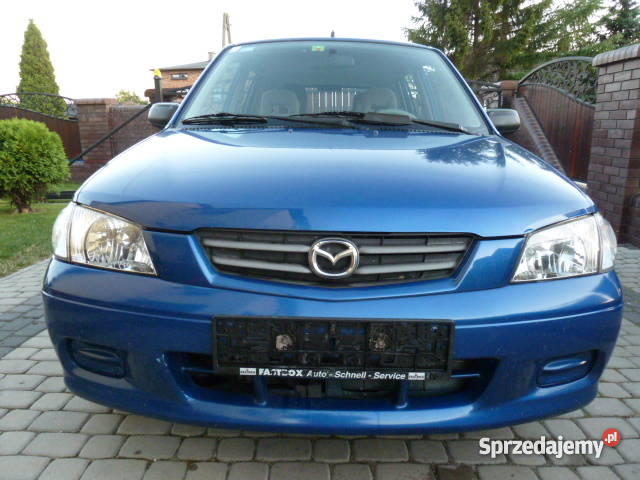 Mazda Demio 13I DO MIASTA niebieski śląskie Jastrzębie-Zdrój