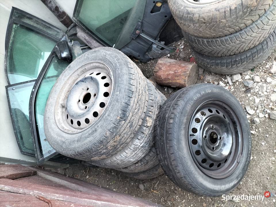 FELGI STALOWE NISSAN R15 4x1143 KOŁA OPONY Pozostałe Kamień-Kolonia sprzedam