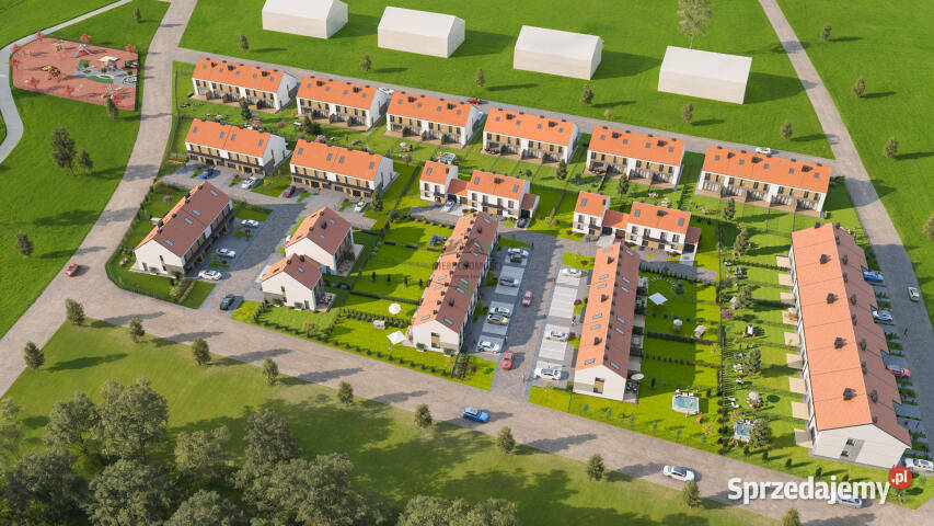 Dom szeregowy 114m2 Dobrzykowice Wrzosowe Łąki Sprzedaż dolnośląskie