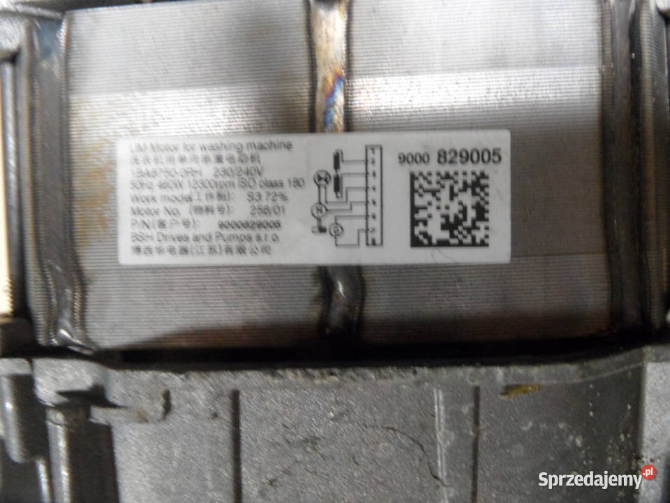 silnik pralki bosch WAE WFL świętokrzyskie Strawczyn