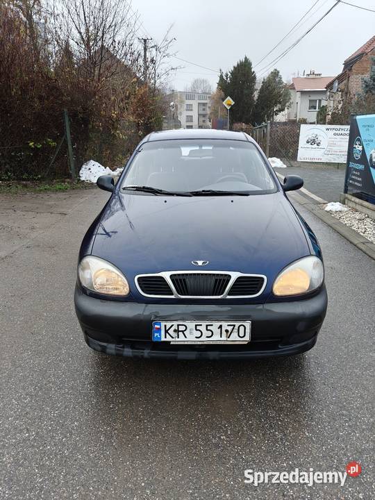 Daewoo Lanos Niski przebieg folia na podłodze Bibice