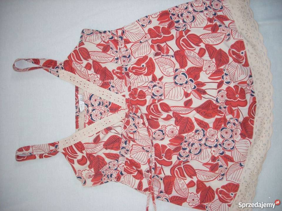 NEXT Bluzka Tunika Haft Bawełna Ciąża 46 Nowy Sącz