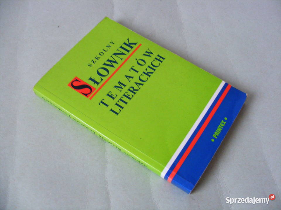 Szkolny słownik tematów literackich Matoszko Książki naukowe i popularnonaukowe Oborniki Śląskie