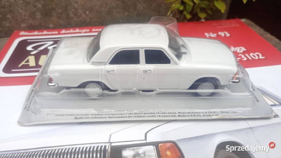 GAZ WOŁGA 3102 model Kultowe auta PRL 143 Warszawa