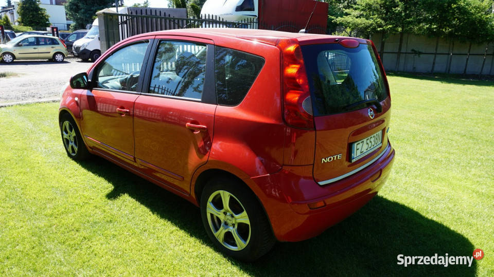 Nissan Note zarejestrowany ubezpieczony Zielona Góra