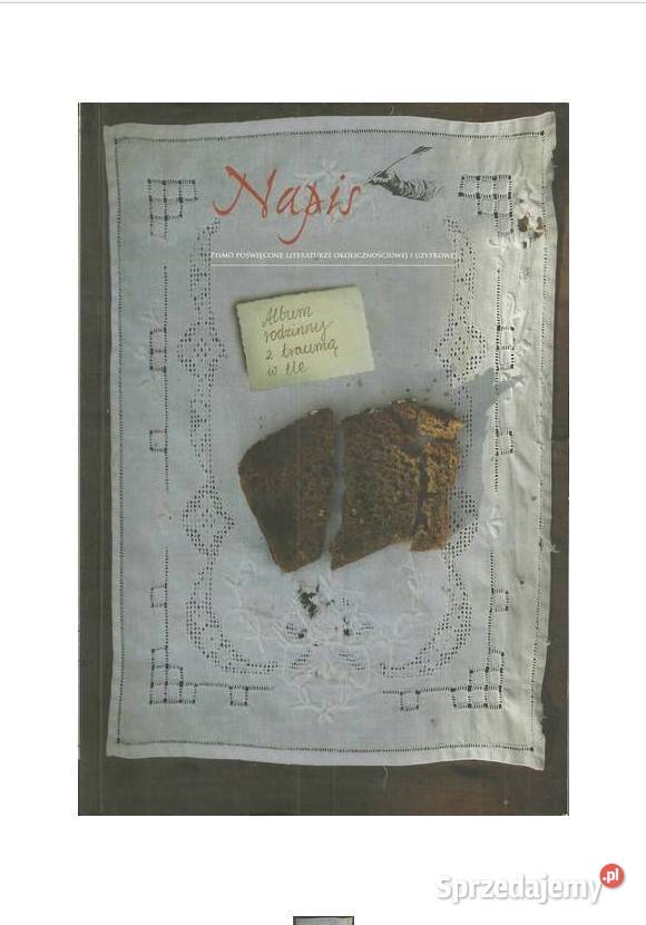 Napis Pismo poświęcone literaturze literaturoznawstwo Łódź
