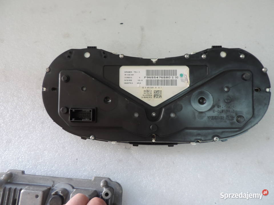 PEUGEOT 307 16 HDI LICZNIK P9655476580G Wyposażenie wnętrza Nowy Sącz