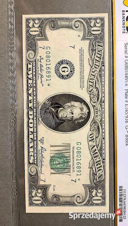 USA 20 Dolarów 1950 r Chicago Seria ZASTĘPCZA