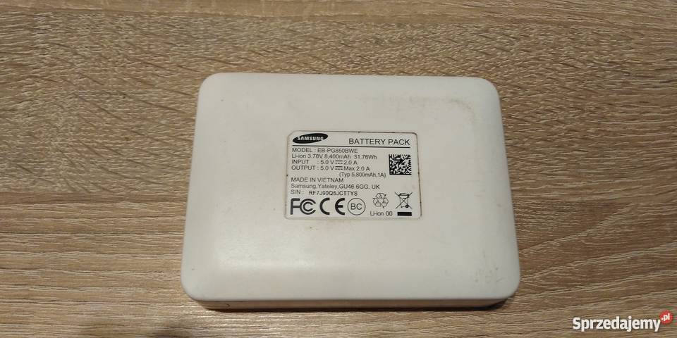 POWERBANK SAMSUNG 8400MAH Z KABLEM USB Pabianice