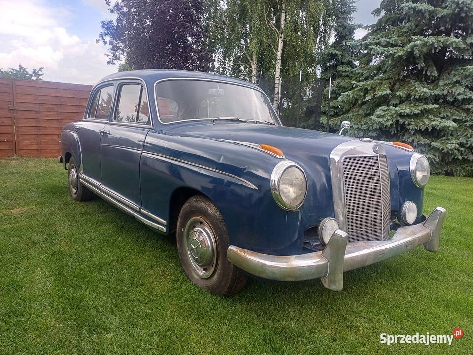 Mercedes w180 220s duży ponton Smardów sprzedam