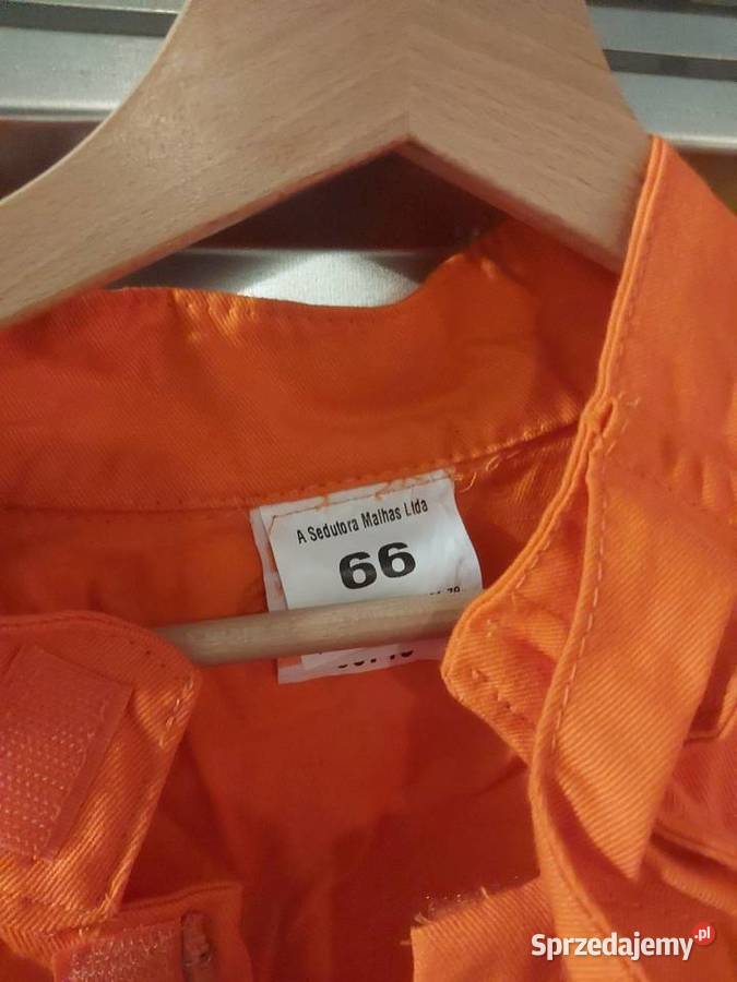 Kombinezon roboczy XXL pomarańczowy ze statku