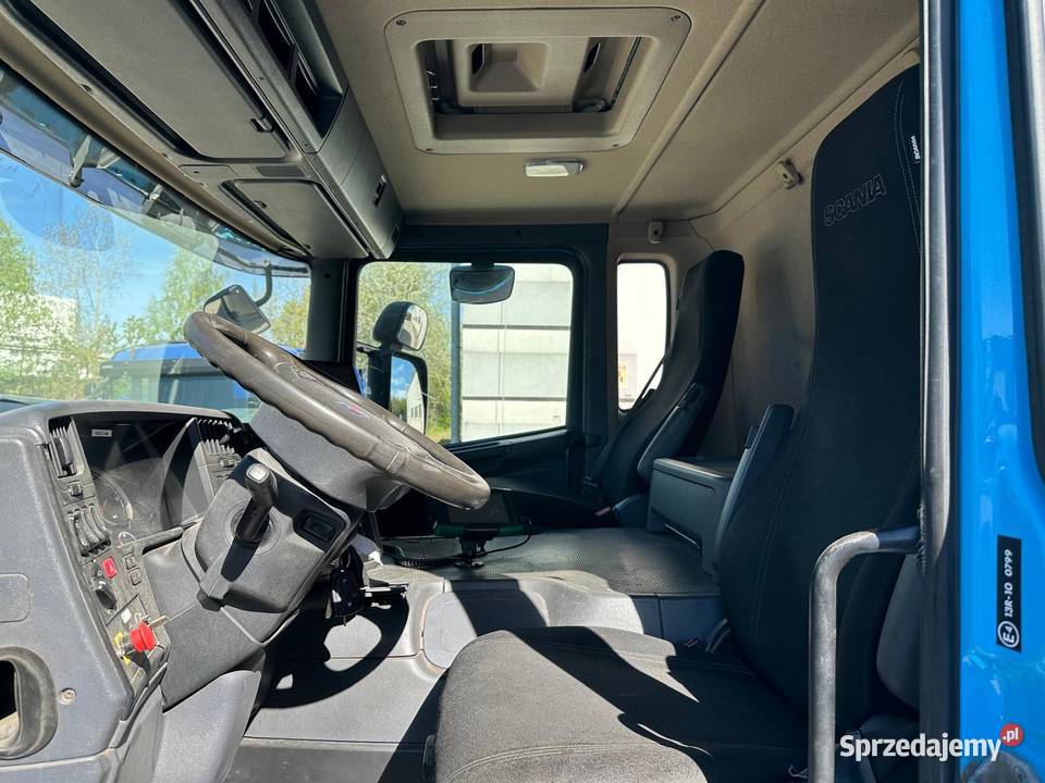 Śmieciarka SCANIA P280 euro5 Joab 2 komory kontrola trakcji Nowiny