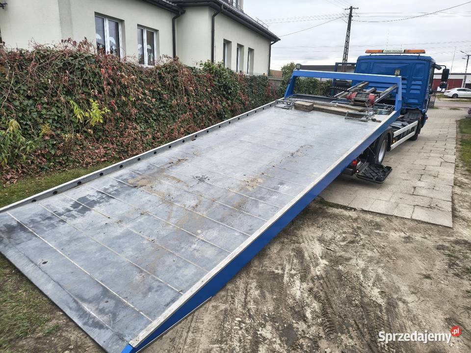 Man Tgl 12180 Atego Płyta Platforma Hydrauliczna odtwarzacz DVD Dąbrówka Duża