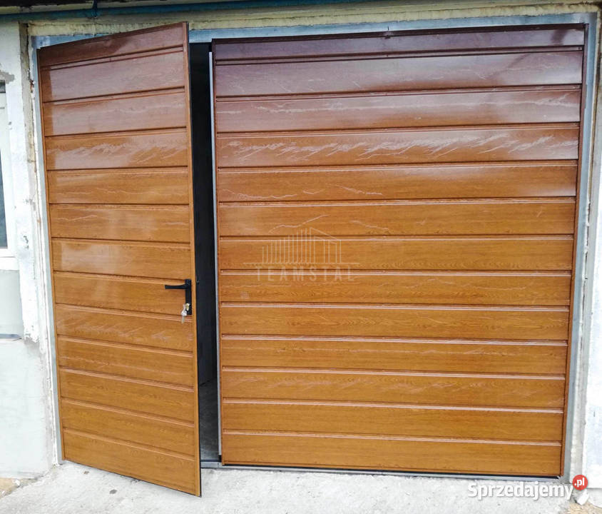 Bramy garażowe na wymiar dwuskrzydłowe ocieplone Pozostałe śląskie Wisła sprzedam