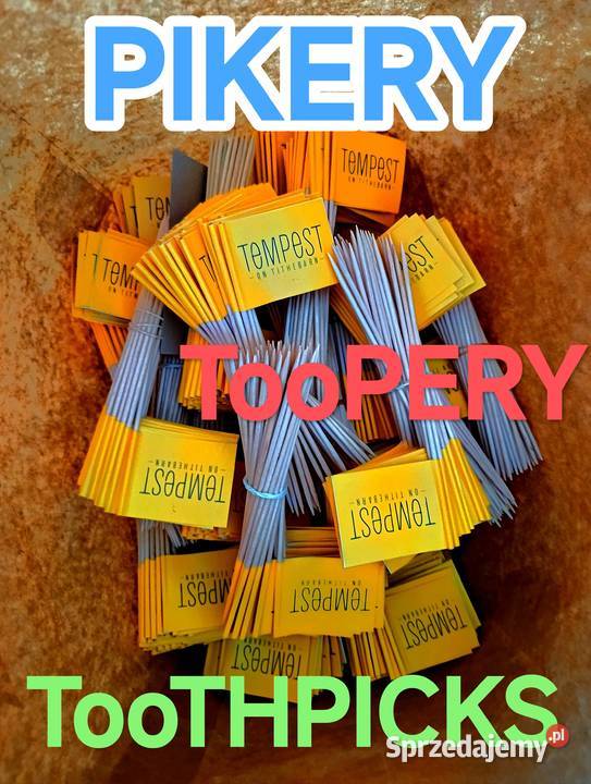 WYKAŁACZKI pikery toppery flagietki degustacyjne Poznań