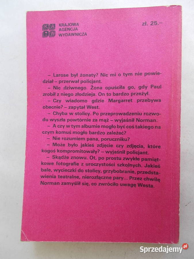 Mors ultima ratio Henryk Kurta sprzedam