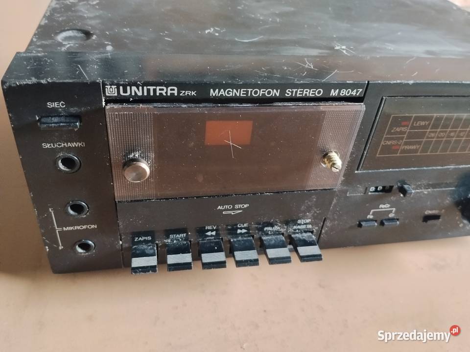 UNITRA zrk magnetofony stereo M8047 podkarpackie Stalowa Wola