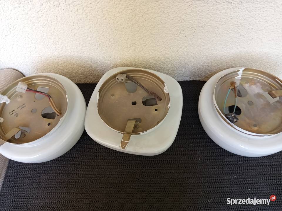 3 x lampy korytarzowe w super stanie sprawne Warszawa
