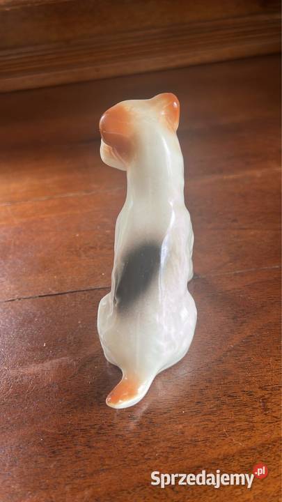 Piesek Figurka porcelanowa Śliczna figurka bez Gdańsk