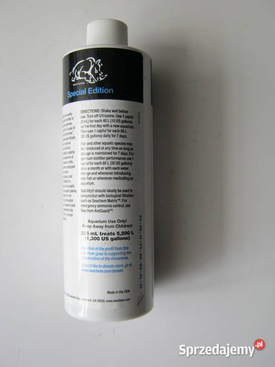 Stability Seachem 325 ml szczepy bakterii do Lublin