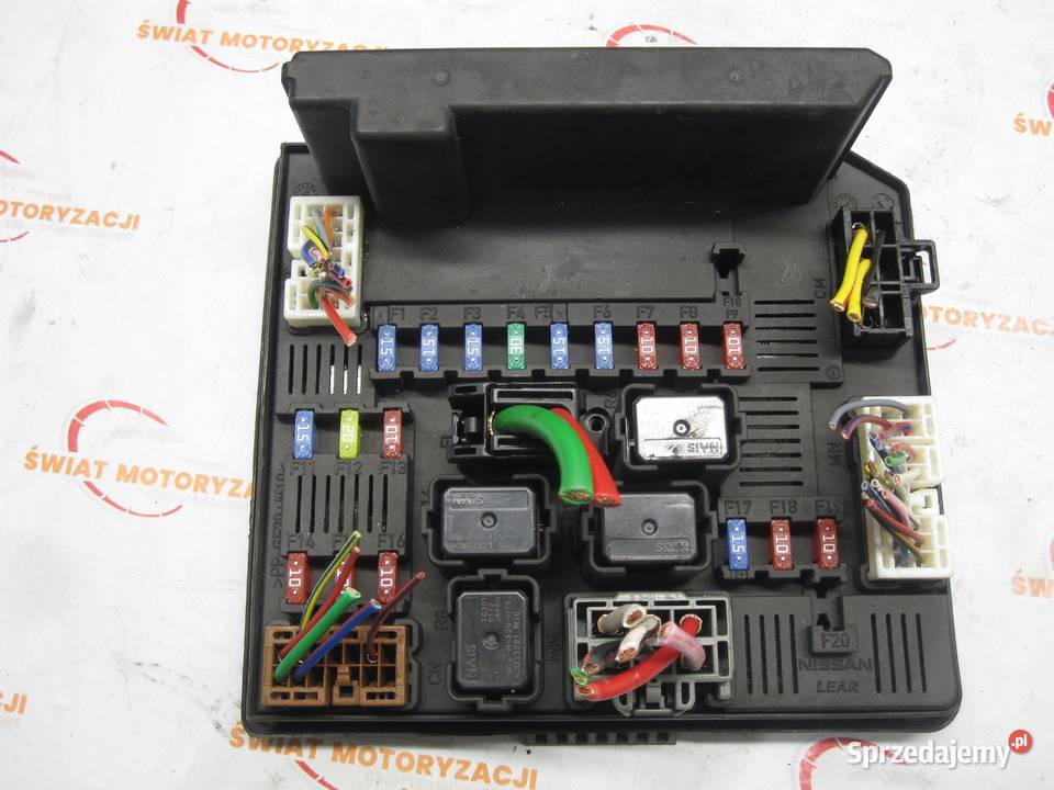 NISSAN QASHQAI I J10 07r skrzynka bezpieczników Kielce