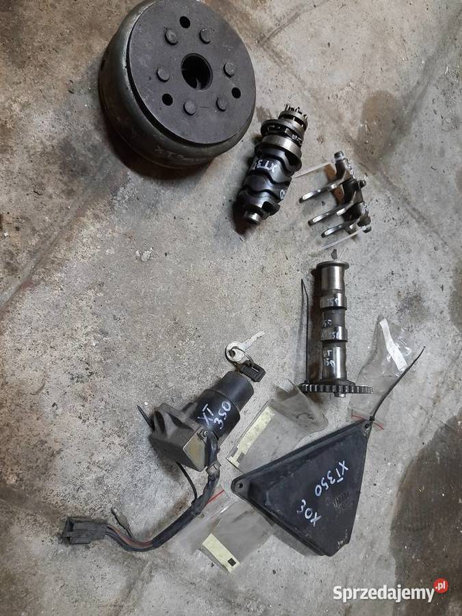 Yamaha XT 350 części magneto wałek stacyjka