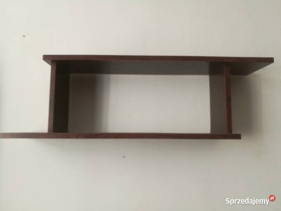 Półka kolor mahoń mazowieckie Warszawa sprzedam