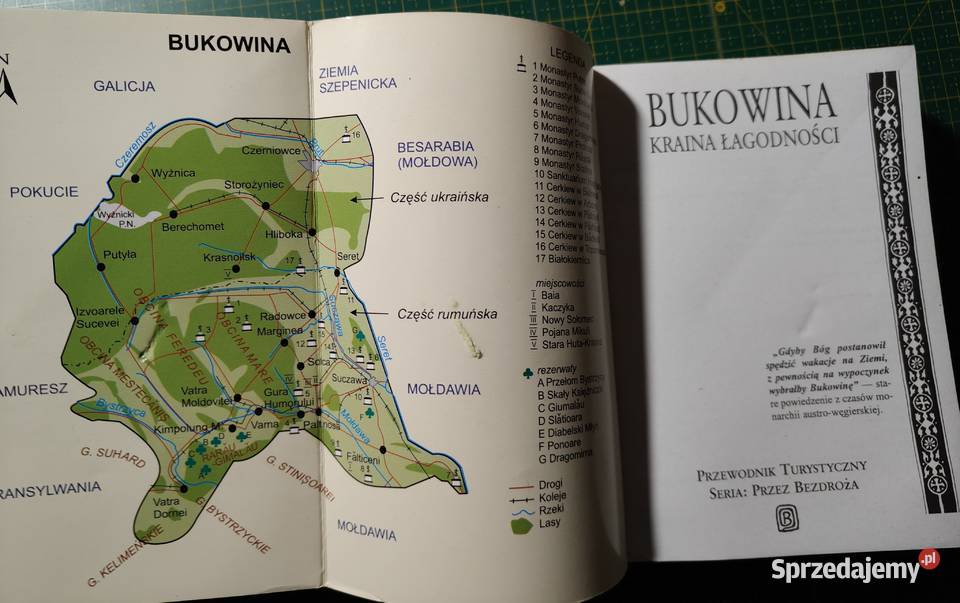 Bukowina Michał Jurecki Bezdroża przewodnik Kraków sprzedam
