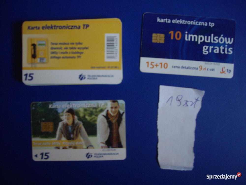 Karty telefoniczne chipowe
