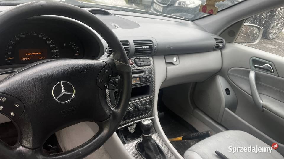 Mercedes c180 kompresor c klasa części Rok produkcji 2003 Rybczewice Drugie