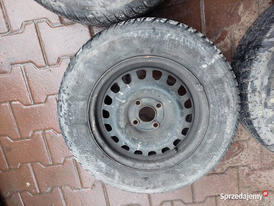 Koła Zimowe 14 4x100 Seat Vw koda itp Komplet Sucha Beskidzka