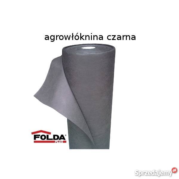 Agrowłóknina czarna 50g 16m x 100m wielkopolskie Poznań