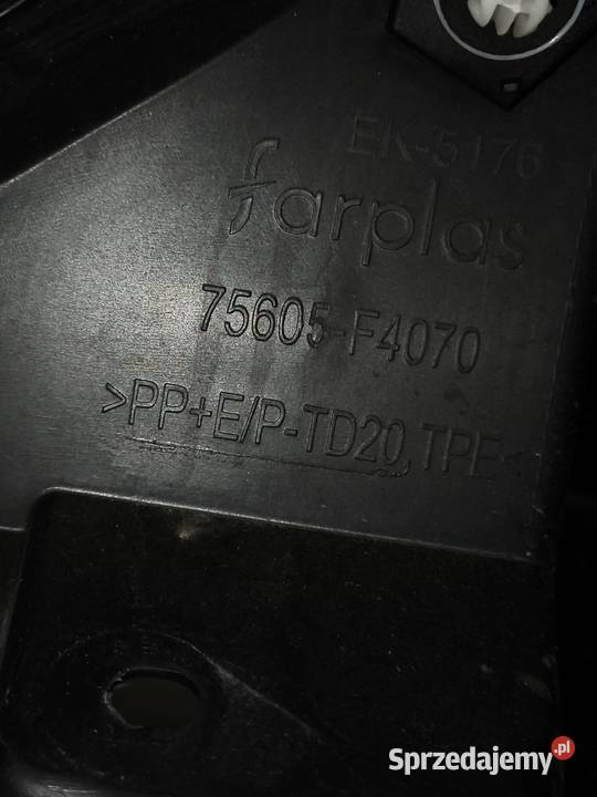 TOYOTA CHR CHR II 2 23R LISTWA BŁOTNIKA PRAWA osobowe Reda