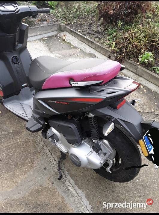 Piaggio Typhon 125 sport srebrny Motoryzacja Skwierzyna