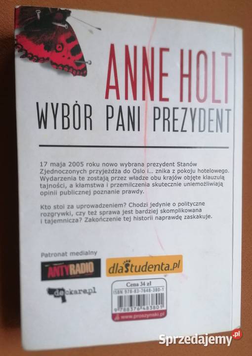 Wybór pani prezydent Anne HoltKryminał Łódź