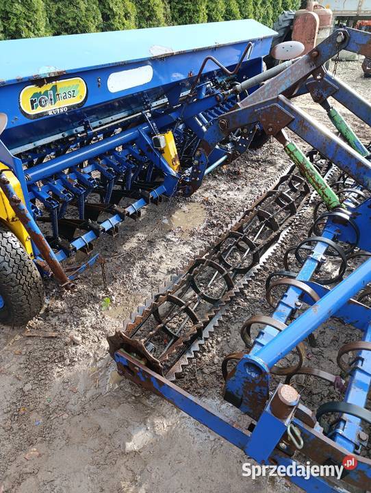 Agregat uprawowo siewny 3 m Rolmasz nieuszkodzony Siewniki i sadzarki Zygmuntów