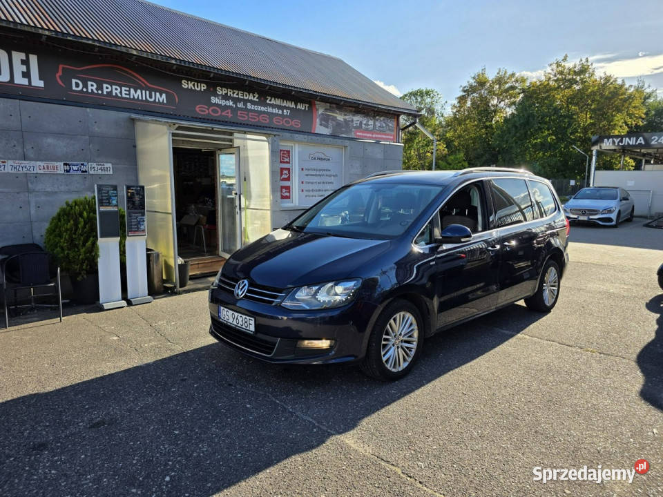 Volkswagen Sharan 20 TDI 140 Assystent elektryczne lusterka pomorskie Słupsk