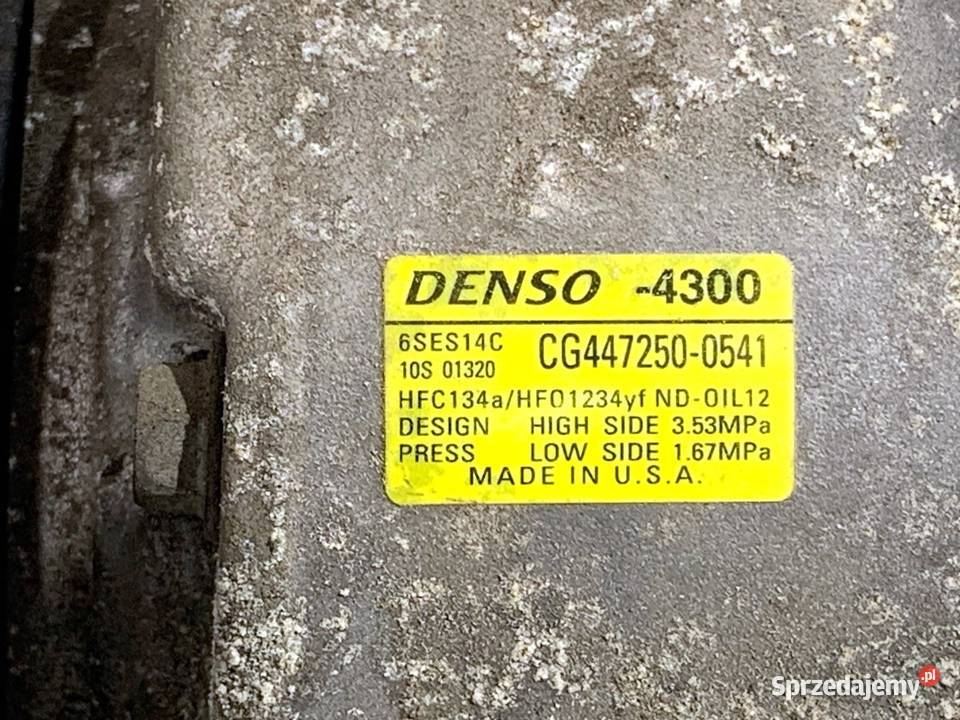 SPRĘŻARKA KLIMATYZACJI KIA OPTIMA 4472500541 17 sprzedam