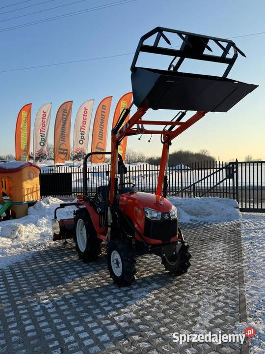 KUBOTA NB21 4X4 21hp REWERS Wspomaganie Asystent Biskupice