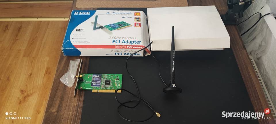 Karta sieciowa WiFi DLink DWL510 Chełmża