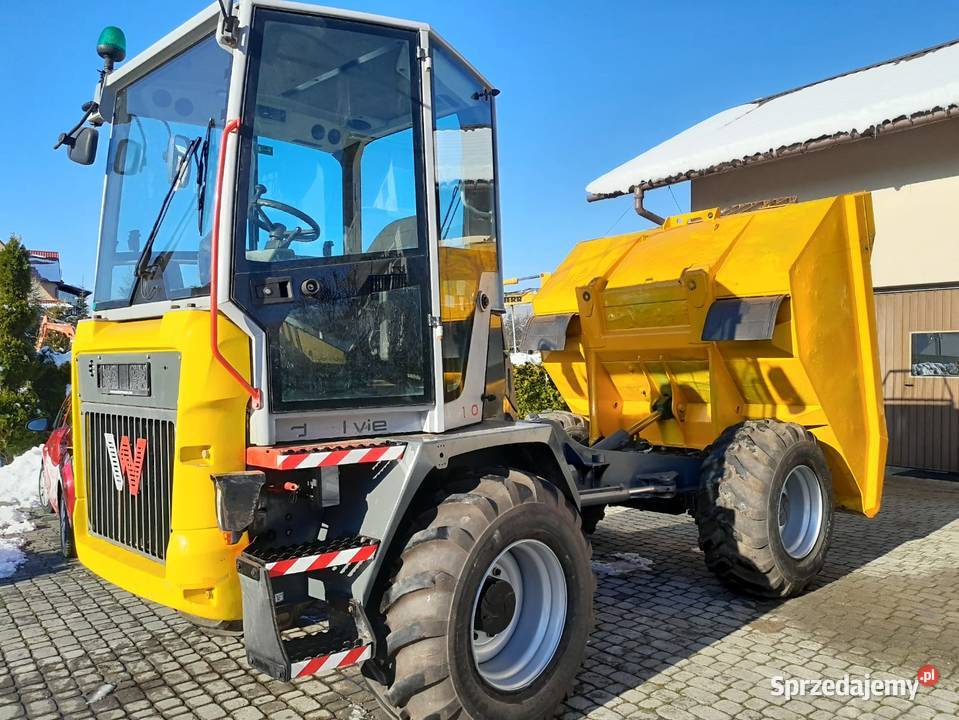 Wozidło budowlane Waker Neuson DV100 z kabiną nie Maków Podhalański